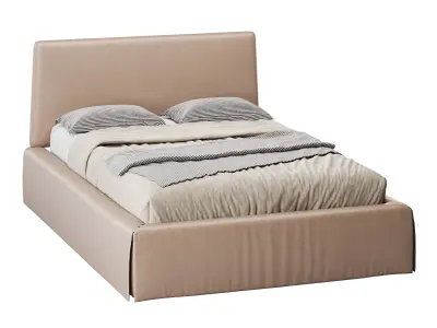Double bed Adel by Ditre Italia 3D model