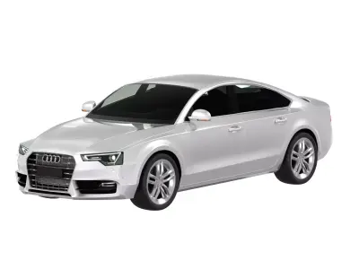 audi a5 2012 3D model