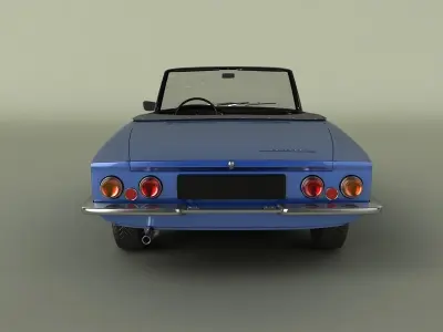 Glas 1300GT Convertible 3D model