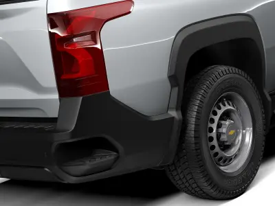 Chevrolet Silverado EV WT 2024 3D model