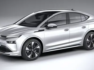 Skoda Enyaq Coupe Basic 2025 3D model