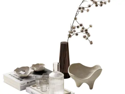 decorative set 41 3D model buy