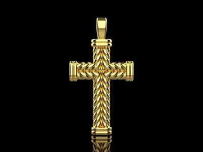 rope cross model 694 3D print model