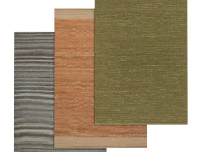 Rug Set 735 3D model