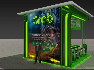 Booth Exhibition Music Package  3D model