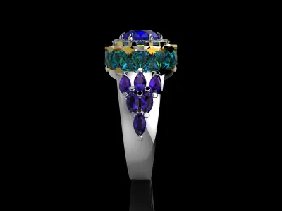 M RINGS N40 3D print model