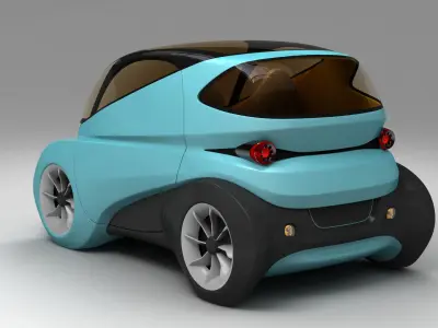 Kancil EV-3 3D model