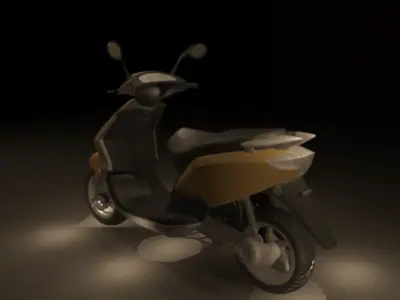 scooter japan 3D model