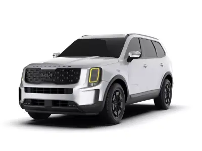 2022 Kia Telluride 3D model