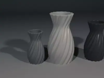 Free Decorative Vase for Architectural Renders Free 3D model