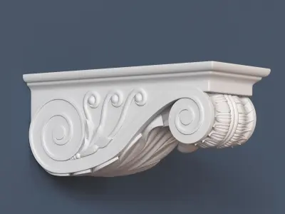 Decorative Corbel 3D model purchase