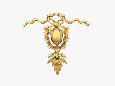 Classic decor ornament 219 3D model