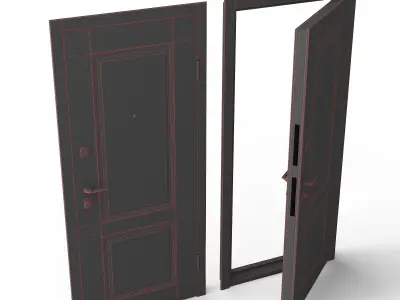 Ceavy Door 3D model