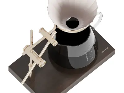 HOLZKLOTZ COFFEE DRIPPER 3D model