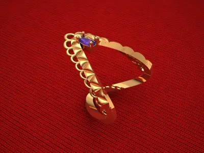 Vanki Ring Design Stl File 3D print model