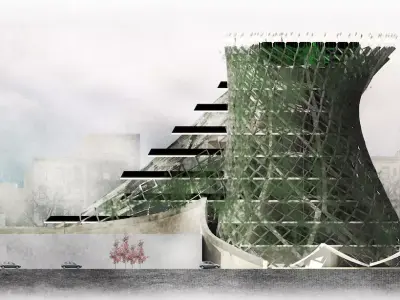 Parametric Building 3D model
