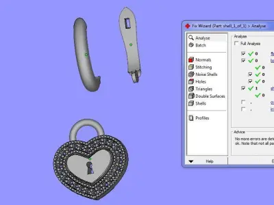 Earrings 06 3D print model