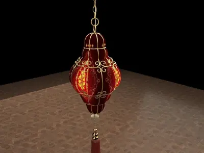 Chinese palace lantern 3D model