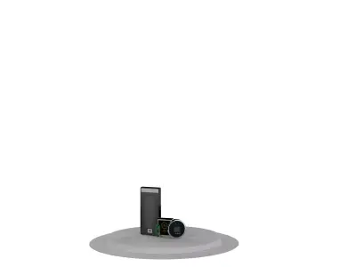 SENSORS Low-poly 3D model