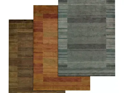 Rug Set 1232 3D model