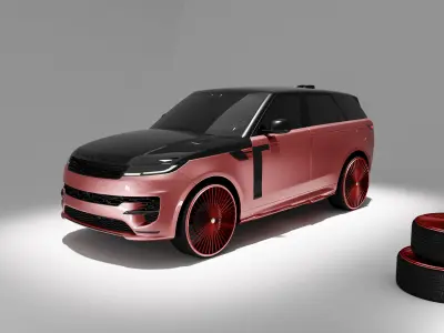Land Rover Range Rover Sport 2023 luxory copy version 3D model