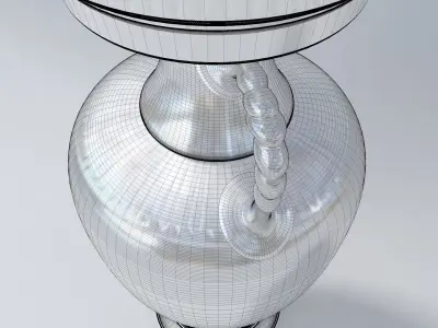 Trophy soccer cup 3D model