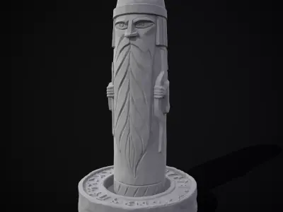 Slavic God Stribog 3D print model