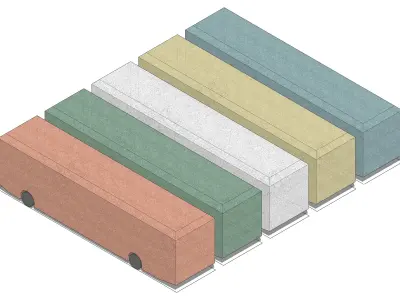 Simple Big Bus 3D model