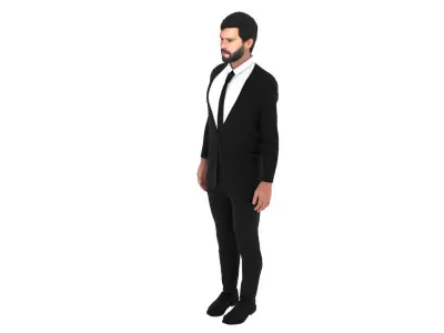 Alisson Becker Low-poly 3D model