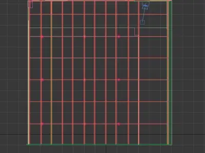 studio render 7 nissan sports car in garage Low-poly 3D model