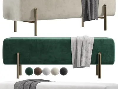 Former In Italia Bench By Brera 3D model
