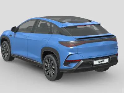BYD Sealion 7 2025 Low-poly 3D model