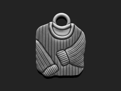 Christmas Sweater for 3D Print - Navidad - Christmas Decor 3D print model