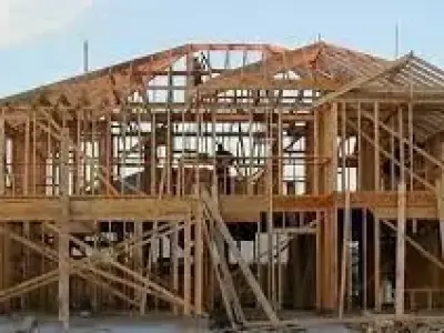 wood frame for realistic construction Low-poly 3D model