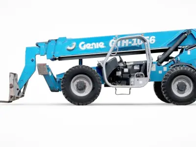 2012 GENIE GTH1056 Forklift Low-poly 3D model