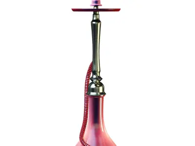 Hookah Tiaga Low-poly 3D model