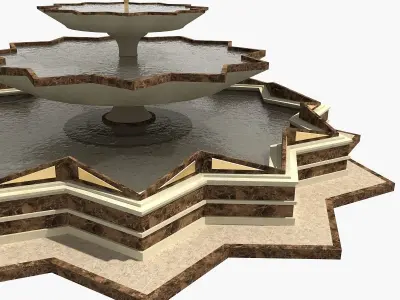 Fountain 04 3D model
