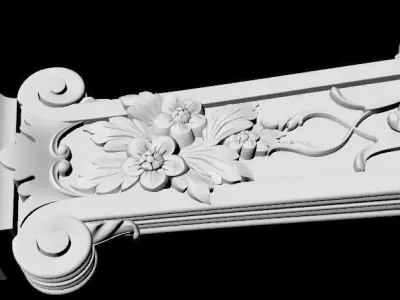 baluster for stairsrs 3D model purchase