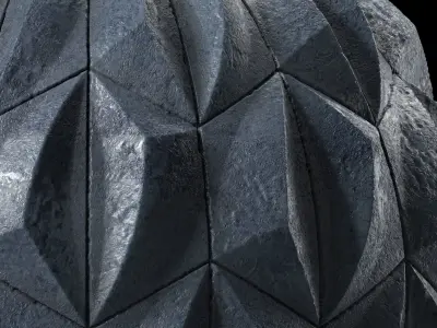 Stone Wall Materials 100- Decorative Pattern - Pbr 4k Seamless Texture