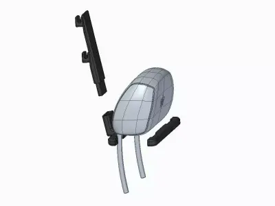 Clothes Hanger Holder Suit Hanger Holder in the Car 3D print model