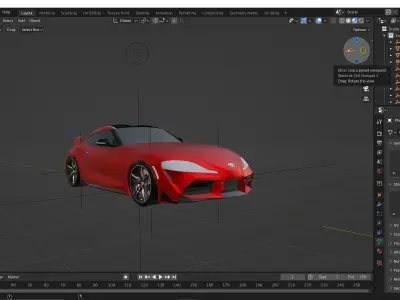 car rad claesic 3D print model