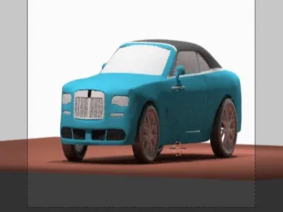 luxry car 3D model
