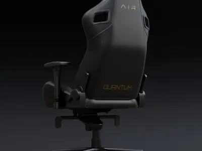 Air Gaming and office chair Low-poly 3D model