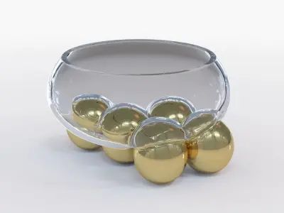 GRAVITY 5 BALLS 3D model