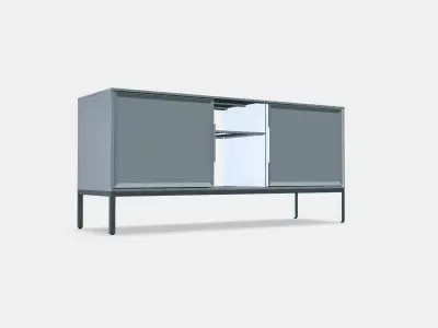 TULLSTORP TV bench Low-poly 3D model