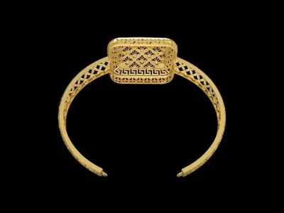 Fusion Gold Wristband RABBW16 3D print model