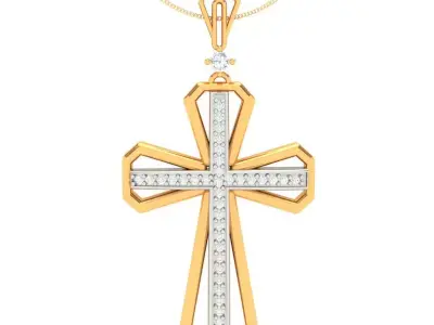 Women Pendant 3D print model 3D print model