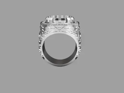 piece ring 3D print model