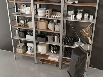 Decor Set Kitchen 3D model