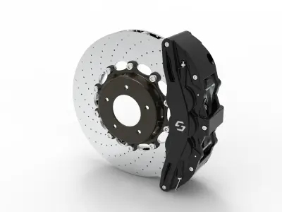 Disc brake 3D model